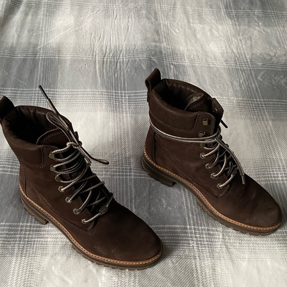 Timberland Women's Dark Brown Lace-Up Boots - Picture 3 of 10